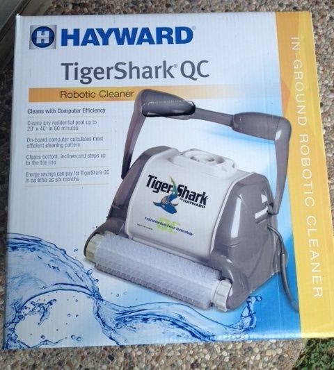   AquaVac TigerShark QC In Ground Robotic Pool Cleaner   RC9990GR