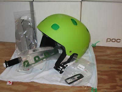 POC RECEPTOR BUG SKI/SNOWBOARD HELMET GREEN MEDIUM 10240