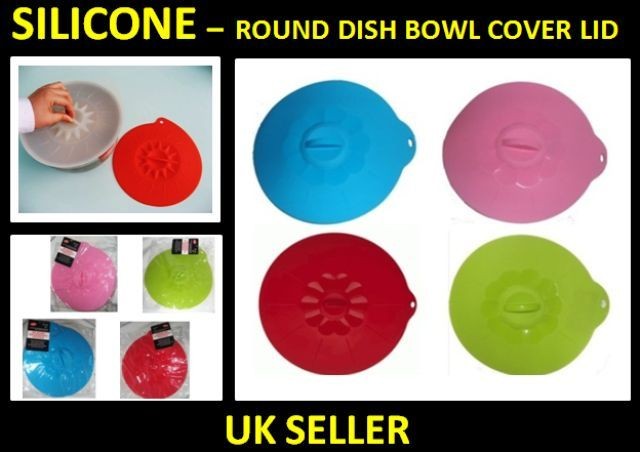   SILICONE SAUCEPAN PAN BOWL TIN CUP COVER POT KNOB LID HEAT RESISTANT