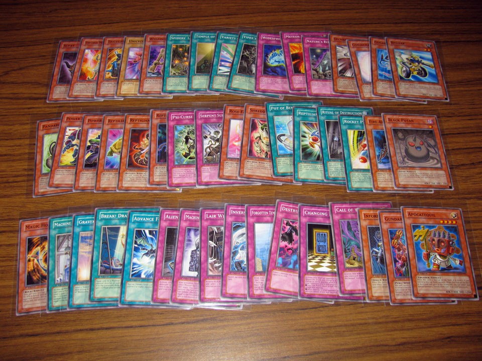 Yugioh Absolute Powerforce 1st Edition Complete 48 Card Common Set 