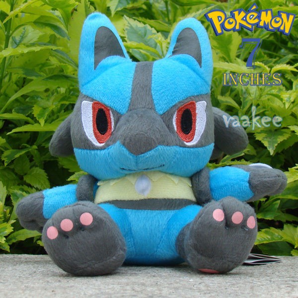 Pokemon Plush Toy Lucario 7 Nintendo Collectible Stuffed Animal Doll