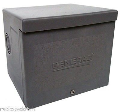 Generac 30A Resin Outdoor Power Inlet Box For Portable Generators