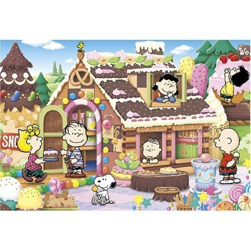 Apollo sha Jigsaw Puzzle 3 762 Peanuts Snoopy Sweet House (300 Pieces)