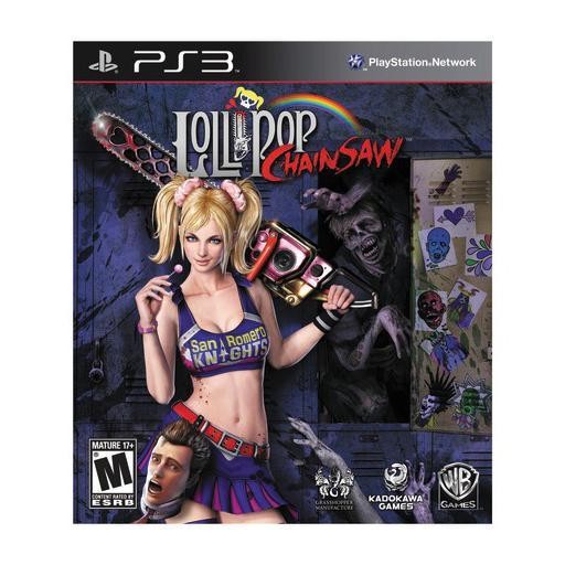 PS3 Lollipop Chainsaw Sexy Girls Fight Zombies NEW Sealed REGION FREE 