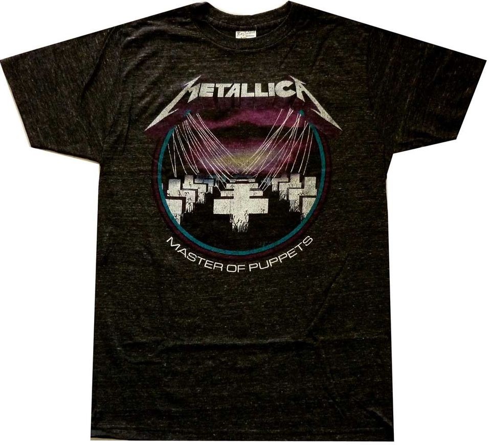 METALLICA Master Of Puppets Vintage Grey Official SHIRT M L XL XXL T 