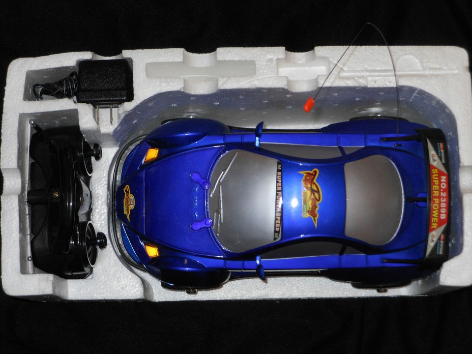 Amphibious Radio control Car ( Blue 49MHz)