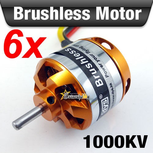 D2826 KV1000 Brushless Motor for RC Hexacopter Multicopter