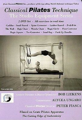 CLASSICAL PILATES TECHNIQUE   THE STUDIO EQUIPMENT [REGION 1]   NEW 