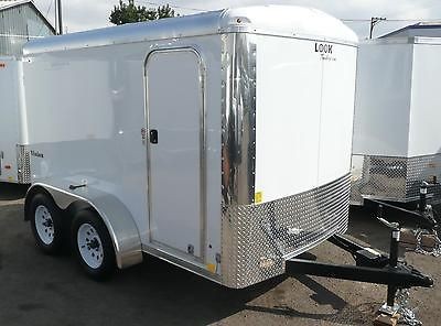 LOOK 2013 Enclosed Trailer 6x10 Tandem Axle Cargo Utility Hauler