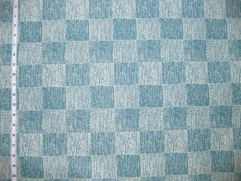 Vintage 70s MOD Checkered Op Art Vinyl Wallpaper Craft