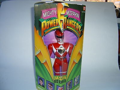 Original Red Power Ranger Jason Morphin Action Figure Bandai 1993 MIB 