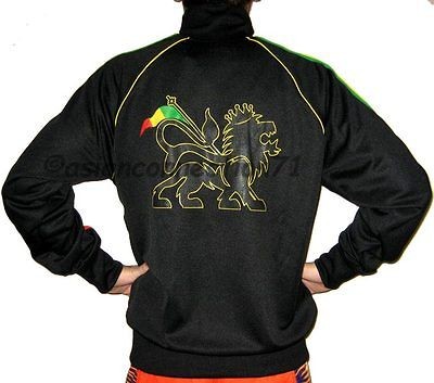 CONQUERING JUDAH LION REGGAE Track Jacket S M L XL New