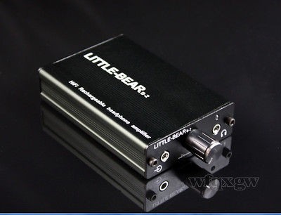 REchargeable Li Po battery 1800mAh portable Headphone Amplifier amp 