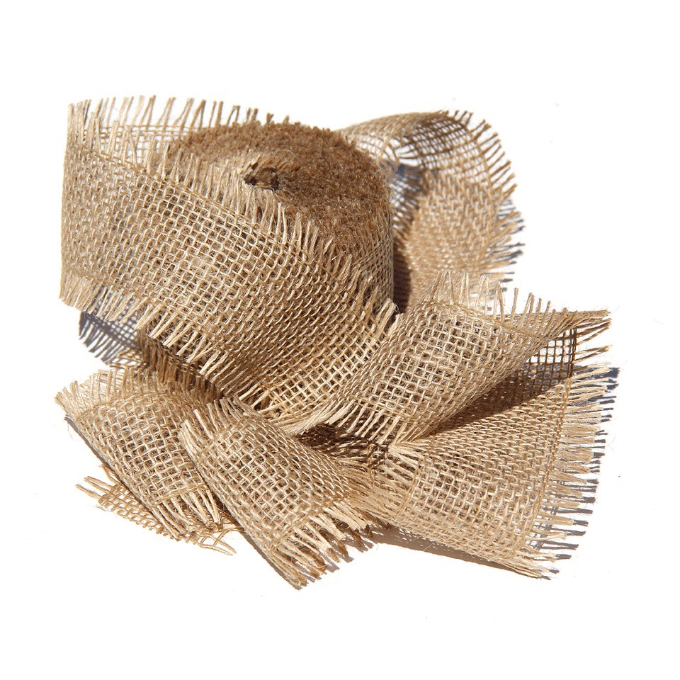 10 Yards Burlap Ribbon Jute Twine Craft Weddings Party Eco 