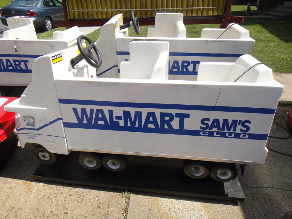 Working Wal Mart tractor trailer Kiddie Ride WAREHOUSE CLEARANCE 