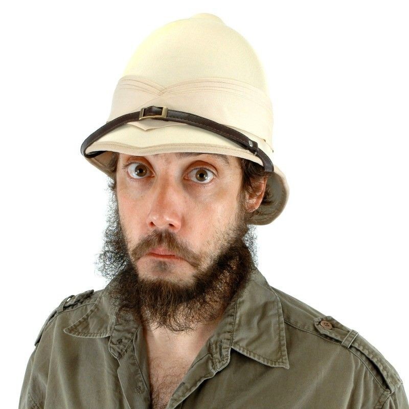 BRITISH PITH HELMET soldier safari adventurer adults kids halloween 