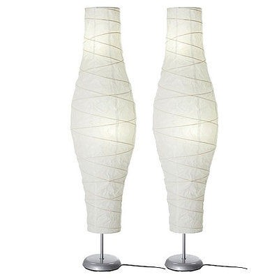 New IKEA DUDERO Oriental Rice Paper Floor Lamp/Light