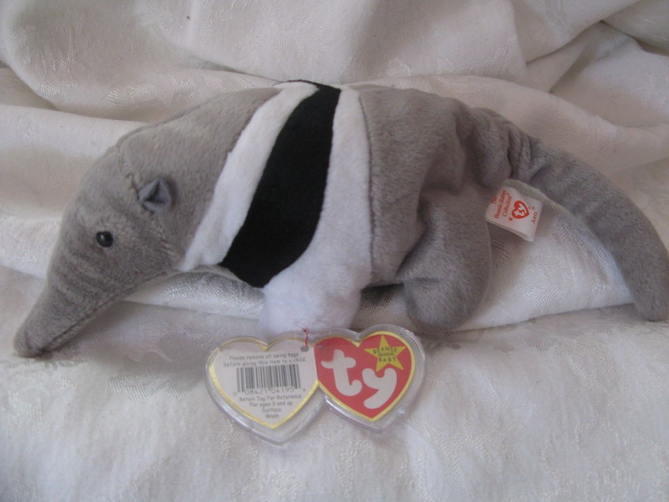 Ty Beanie Baby COLLECTIBLE QUALITY 1997 ANTS THE ANTEATER RETIRED