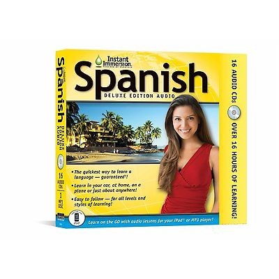 New 16 CD Learn Speak Spanish Language Beginner to Advanced (Listen 