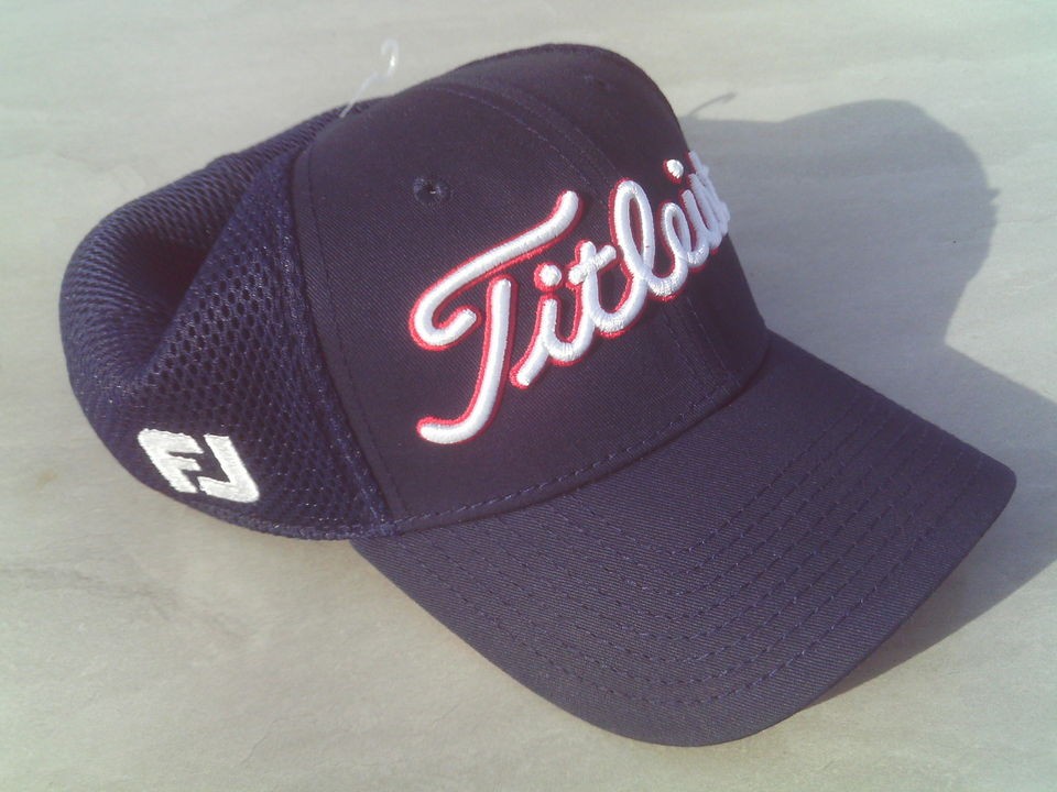 NEW Navy Blue Titleist FJ Men Women Golf Cap Structured NEW ERA 