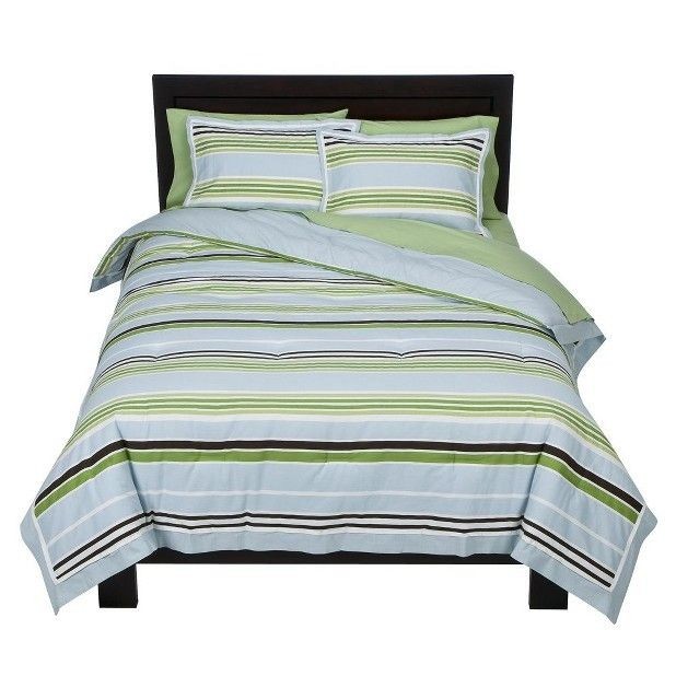 NEW Springmaid 7 PC FULL COMFORTER + SHAM+ SHEET SET Spring maid 