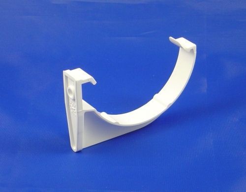 white mini small gutter bracket 76mm shed greenhouse