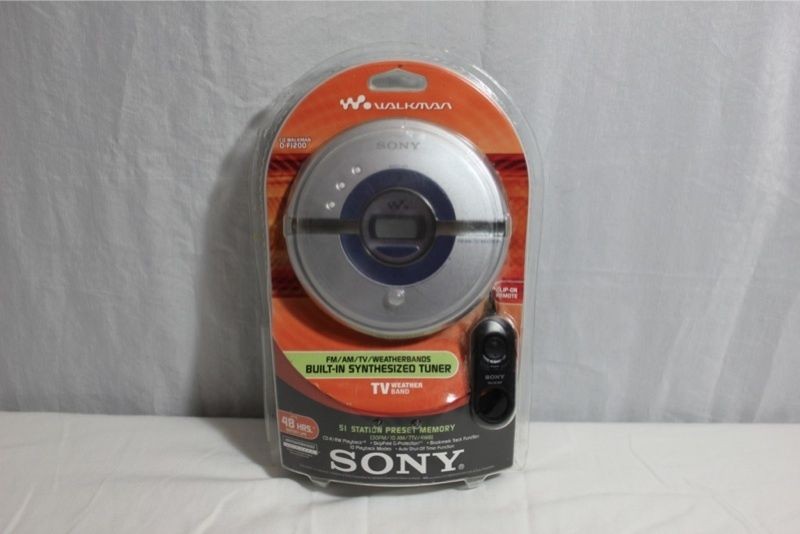 sony fm/am compact disc player