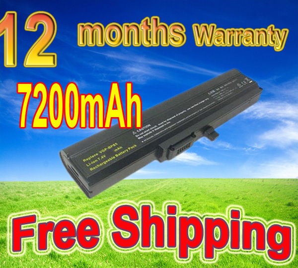 Laptop Battery for Sony Vaio PCG 4G1L PCG 4K1L 7200mAh