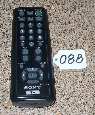 SONY RM Y173 TV REMOTE CONTROL KV13FS110 KV 20FS12 KV21FE12 KV21FE12A