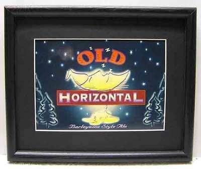 VICTORY BREWING COMPANY OLD HORIZONTAL BARLEYWINE STYLE ALE BEER SIGN