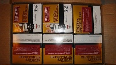 KEURIG COFFEE K CUP NEWMANS OWN SPECIAL BLEND EXTRA BOLD COFFEE Lot 