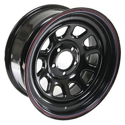 Cragar Wheel D Window Steel Black 17x8 5x5.0 Bolt Circle 4.5 