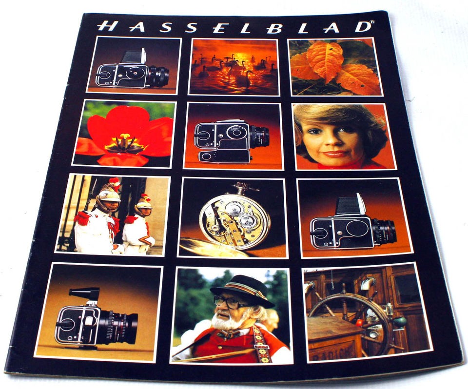 HASSELBLAD 500C/M SWC 500EL/M 2000FC SYSTEM SALES BROCHURE