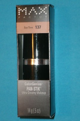 Max Factor Pan Stik / Sun Tone #137 / Stick Foundation