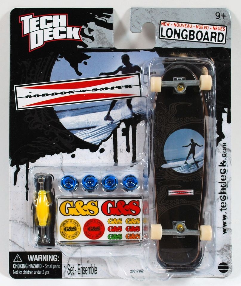 TECH DECK EXCLUSIVE 120mm LONGBOARD G&S SURF NEW VHTF