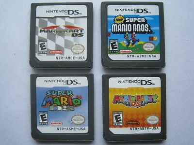 Mario Kart and Super Mario Bros and Mario Party and Super Mario 64 for 