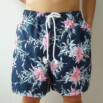 GANT Mens Swim Surf Board Shorts Navy Blue S M L 2XL