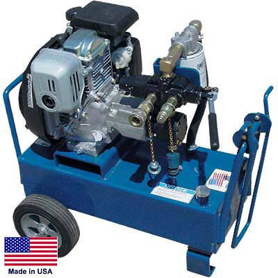 HYDRAULIC POWER UNIT Portable   7 GPM   1,450 PSI   9 Hp Honda   Incl 