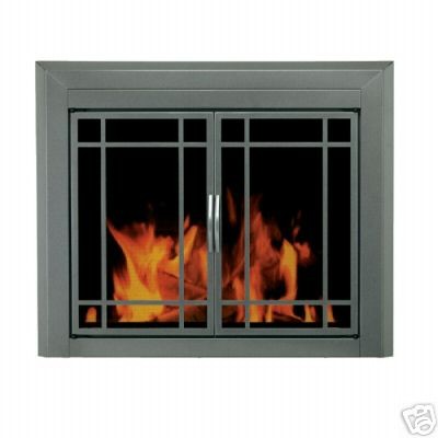 fireplace glass doors in Fireplace Screens & Doors