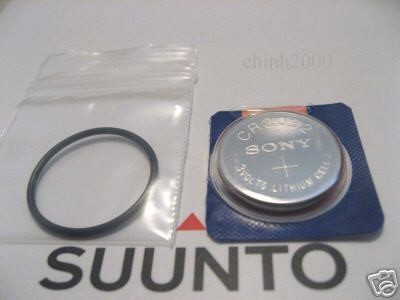 Battery Kit For Suunto Observers, X6, X6HR, & G6, NEW