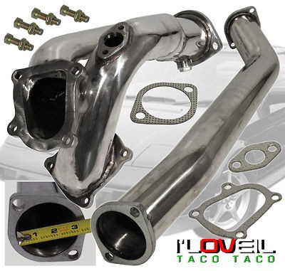 JDM SUPRA 1JZGTE ENGINE TWIN TURBO DOWNPIPE & MID PIPE