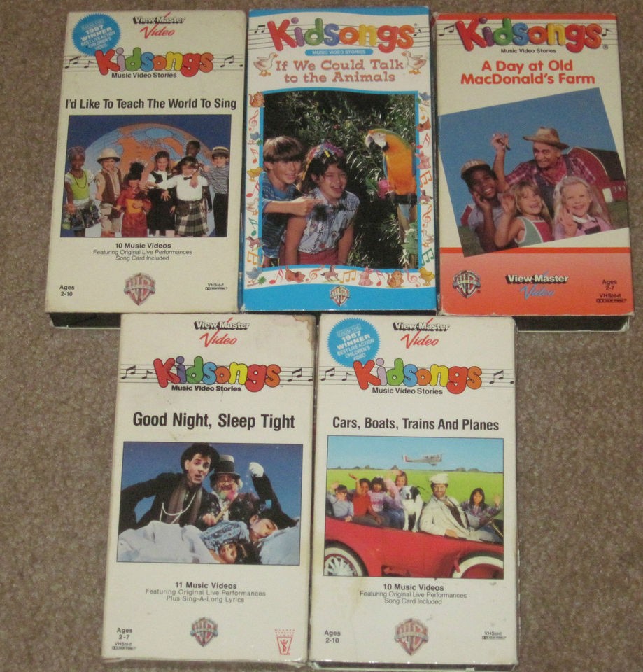 kidsongs in VHS Tapes