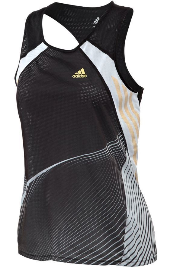 Adidas Womens Adizero Singlet Climalite Formotion Tank Top Black