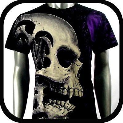   Shirt Limited Edition Biker E46 Sz M L XXL XXXL Tattoo Skull Rider