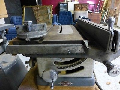 Vintage Craftsman Table Saw  Century Motor Model 113 22401