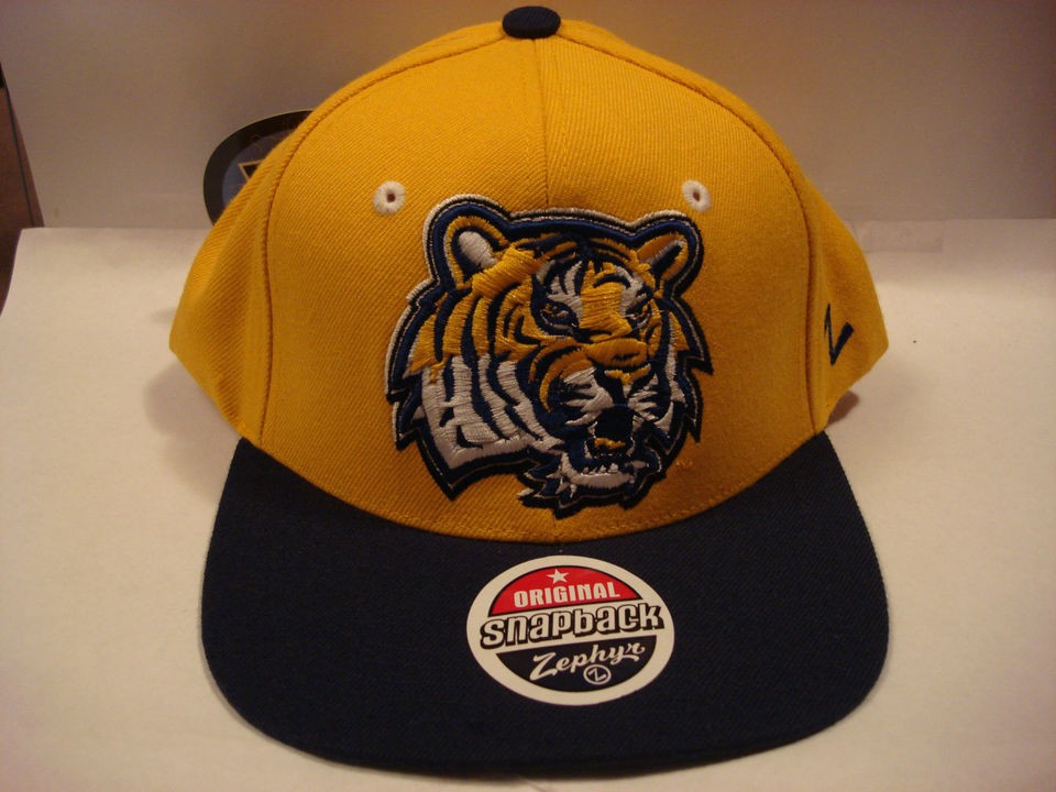 Louisiana State LSU Tigers Cap Zephyr Flat Brim Snapback Refresh 