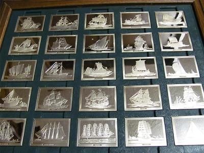 Franklin Mint 50 coin proof set of Historical Sailing Ships 156 Troy 