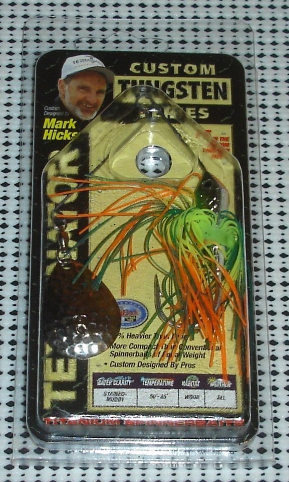 Terminator Tungsten Spin SC 7/16oz Green Perch