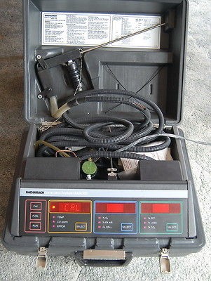 Bacharach Combustion Analyzer Model 300 W/Printer