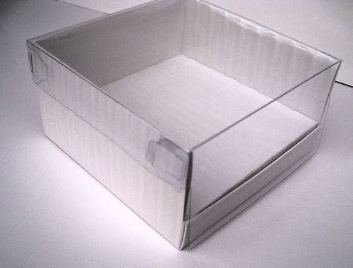 WHITE QUALITY TIARA PRESENTATION DISPLAY BOXES